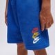 Gyerek sortok és ruhák NIKE RÖVIDNADRÁG B NSW SI FLC CARGO fj5530-480 szín: kék