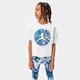 Gyerek póló JORDAN PÓLÓ JUMPMAN DENIM PLAY TEE GIRL 45b541-001 szín: fehér