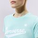 Női póló CONVERSE PÓLÓ WMN NOVA CENTER FRONT LOGO TEE 10018268-a12 szín: menta