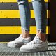 Női sportcipők PUMA CALI SPORT WN'S 37387101 szín: fehér