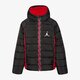 Gyerek átmeneti kabát JORDAN KABÁT TÉLI FAUX DOWN JACKET BOY 95b667-023 szín: fekete