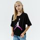 Gyerek póló JORDAN PÓLÓ JDG SHORT SLEEVE GRAPHIC PÓLÓ GIRL 45a437-023 szín: fekete