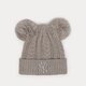 Női téli sapka NEW ERA SAPKA WMNS DOUBLE POM NYY HGR NEW YORK YANKEES HGR 60284834 szín: szürke