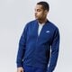 Férfi pulóver NIKE PULÓVER CIPZÁRAS SPORTSWEAR CLUB FLEECE bv2686-411 szín: sötétkék