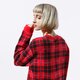 Női pulóver NIKE PULÓVER W NSW CREW FLC AOP PLAID ci5041-657 szín: multicolor