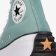 Női tornacipők CONVERSE RUN STAR HIKE 172726c szín: zöld