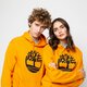 Férfi pulóver TIMBERLAND PULÓVER KAPUCNIS YC CORE TREE LOGO LOGO PULL OVER tb0a2bjhar81 szín: mustársárga