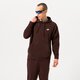 Férfi pulóver NIKE PULÓVER KAPUCNIS SPORTSWEAR CLUB FLEECE bv2654-227 szín: barna