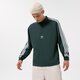 Férfi pulóver ADIDAS PULÓVER 3-STRI-PÓLÓ LS hk7426 szín: szürke