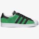 Férfi sportcipők ADIDAS SUPERSTAR  fw7844 szín: zöld