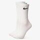 Női zoknik NIKE ZOKNI 3PPK CREW LIGHT WEIGHT sx4704101 szín: fehér
