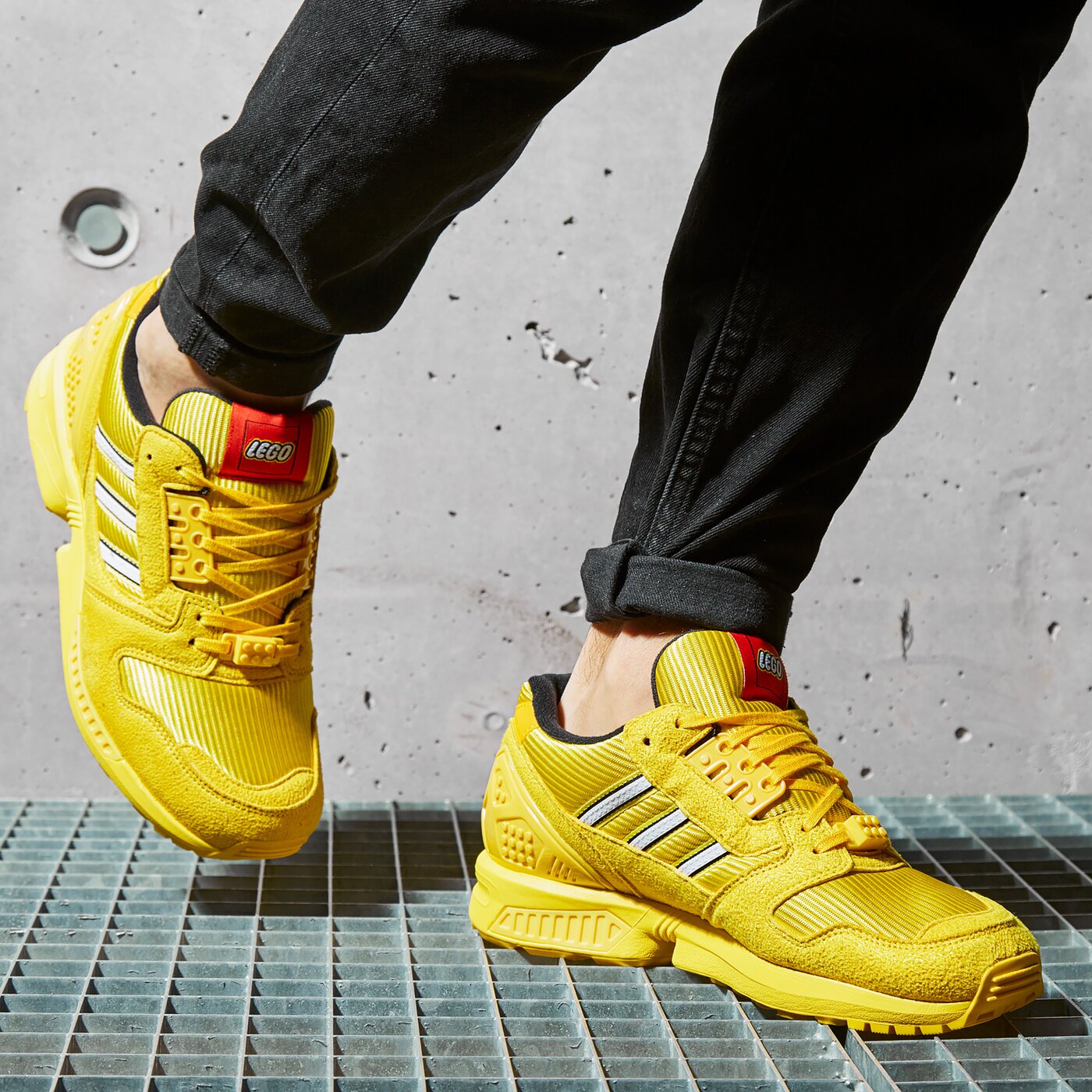 Férfi sportcipők ADIDAS ZX 8000 LEGO fy7081 szín: sárga