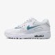Gyerek sportcipők NIKE AIR MAX 90 MESH BG 833418-111 szín: fehér