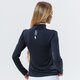 Női póló NIKE PÓLÓ W NSW TOP LS MOCK UU dd3609-010 szín: fekete