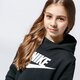 Gyerek pulóver NIKE PULÓVER KAPUCNIS SPORTSWEAR bv2717-010 szín: fekete