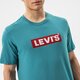 Férfi póló LEVI'S PÓLÓ SS RELAXED FIT TEE 16143-0531 szín: kék