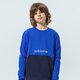 Gyerek pulóver ADIDAS PULÓVER CREW MM gn2317 szín: kék