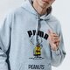 Férfi pulóver PUMA PULÓVER KAPUCNIS PUMA X PEANUTS HOODIE 53061404 szín: szürke