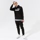 Férfi pulóver PUMA PULÓVER KAPUCNIS ESS BIG LOGO HOODIE FL - PUMA BLACK 58668601 szín: fekete