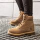 Női téli cipők TIMBERLAND PREMIUM 6 INCH BOOT - W  a1k3y szín: bézs