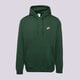 Férfi pulóver NIKE PULÓVER KAPUCNIS M NSW CLUB HOODIE PO BB bv2654-323 szín: zöld