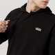 Férfi pulóver VANS PULÓVER KAPUCNIS CORE BASIC PO FLEECE BLACK vn0a7ydvblk1 szín: fekete