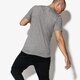 Férfi póló ADIDAS PÓLÓ SS ACTION SPORTS LIFESTYLE LAID OUT TEE cf3117 szín: szürke