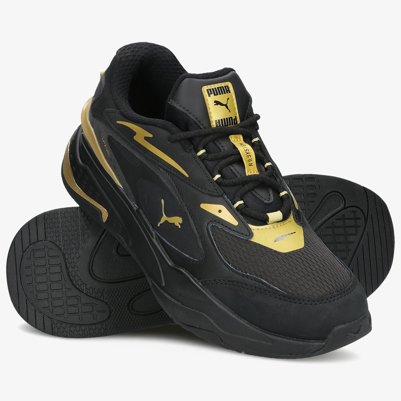 puma rs fast metal v2 lace up sneakers