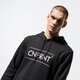 Férfi pulóver CONFRONT PULÓVER ESSENTIAL BLK HOODY  cf39blm38003 szín: fekete