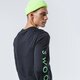 Férfi póló NIKE PÓLÓ M NSW LS TEE SWOOSH PK cu7630-011 szín: fekete