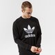 Férfi pulóver ADIDAS PULÓVER TREFOIL CREW h06651 szín: fekete