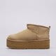 Női téli cipők UGG CLASSIC ULTRA MINI PLATFORM 1135092-san szín: bézs