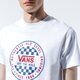 Férfi póló VANS PÓLÓ OG CHECKER SS vn0a49sywht1 szín: fehér