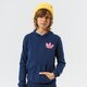 Gyerek pulóver ADIDAS PULÓVER KAPUCNIS HOODIE BOY h22639 szín: sötétkék