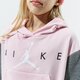 Gyerek pulóver JORDAN PULÓVER KAPUCNIS JUMPMAN BY NIKE HOODIE GIRL 45a761-a9y szín: rózsaszín