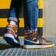 Gyerek sportcipők AIR JORDAN 1 MID MMD dc4092-001 szín: multicolor