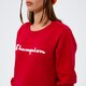 Női pulóver CHAMPION PULÓVER CREWNECK SWEATSHIRT 113210rs061 szín: bordó