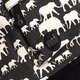 Női hátizsák MI PAC HÁTIZSÁK PREMIUM ELEPHANTS 740331001 szín: fekete