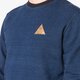 Férfi pulóver NEW ERA PULÓVER CRAFTED CREW NECK NE 11351570 szín: sötétkék