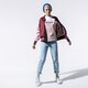 Női télikabát ADIDAS KABÁT SATIN BOMBER TT ed4787 szín: multicolor