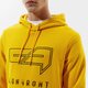 Férfi pulóver CONFRONT PULÓVER KAPUCNIS BIG LOGO HOODY YLW cf121blm24003 szín: sárga