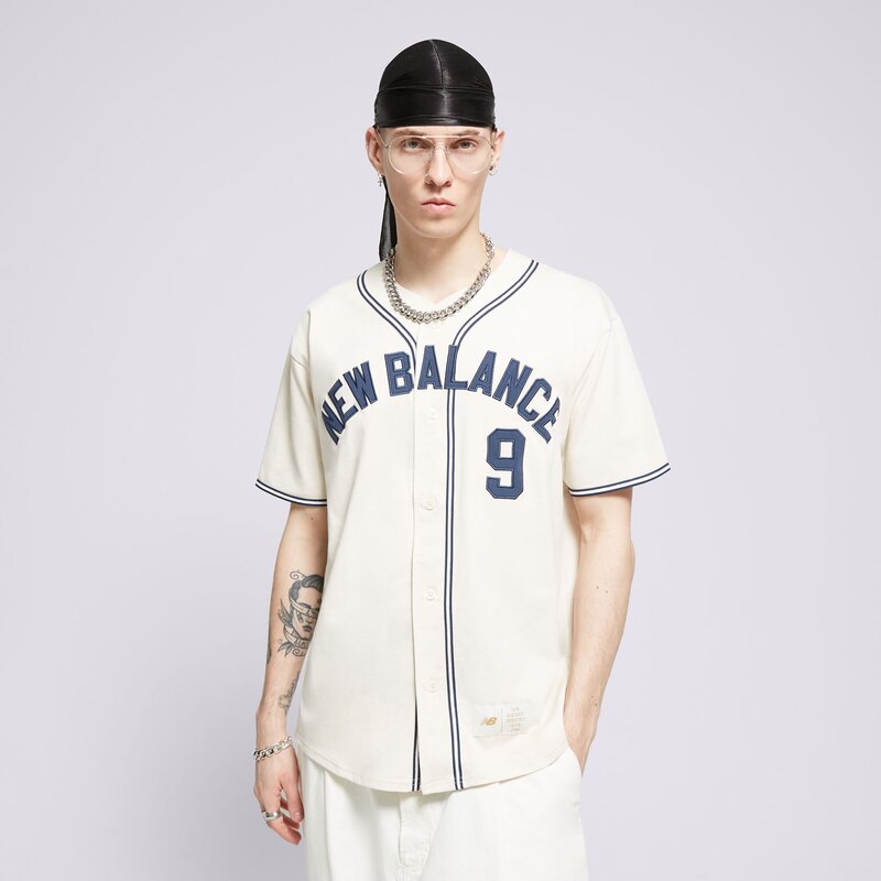 NEW BALANCE PÓLÓ BASEBALL TEE TAPE TRIM