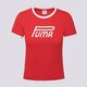 Női póló PUMA PÓLÓ FUTURE.PUMA.ARCHIVE GRAPHIC SLIM TEE 632122 11 szín: piros
