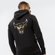 Férfi pulóver NEW ERA PULÓVER KAPUCNIS METALLIC HOODY BULLS CHICAGO BULLS 12590872 szín: fekete