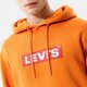 Férfi pulóver LEVI'S PULÓVER KAPUCNIS T3 RELAXD GRAPHIC HOODIE 38821-0116 szín: barna