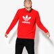 Férfi pulóver ADIDAS PULÓVER TREFOIL CREW ADICOLOR dh5826 szín: piros