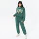 Női pulóver ELLESSE PULÓVER KAPUCNIS RAMO CROP HOODY DGREEN sgp15918502 szín: zöld