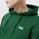 Férfi pulóver VANS PULÓVER KAPUCNIS CORE BASIC PO FLEECE EDEN vn0a7ydv07w1 szín: zöld