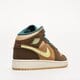 Gyerek sportcipők AIR JORDAN 1 MID SE dz6335-200 szín: barna