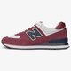 Férfi sportcipők NEW BALANCE ML574ESW ml574esw szín: bordó